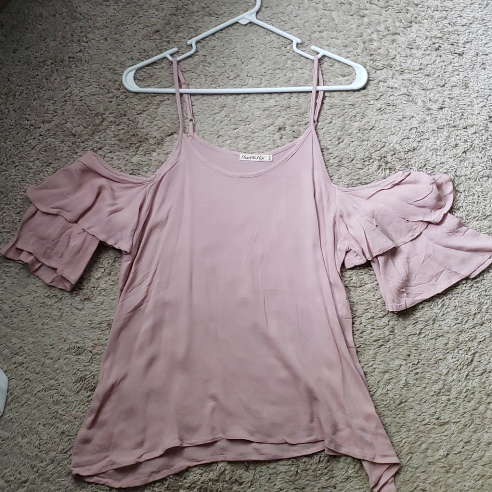 Off the shoulder tank
